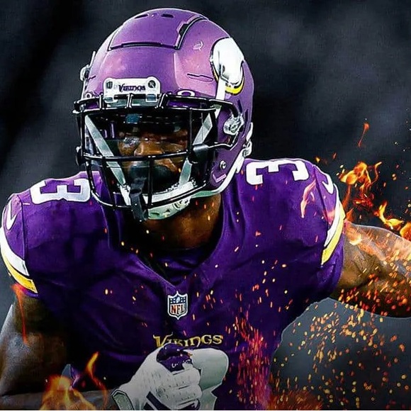 ONLY XL LEFT🏈 ADDISON🏈 MINNESOTA VIKINGS (NFL) ON FIELD NIKE JERSEY - Picture 2 of 14